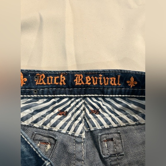 Rock Revival Lydia Cropped Skinny Jeans - Size 31 - Picture 13 of 13